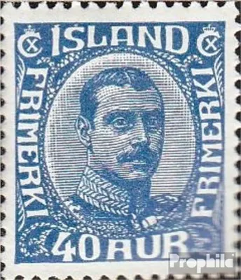 Produktbild von Briefmarken Island 1921 Mi 103 gestempelt Christian X.