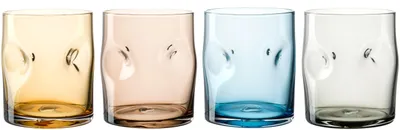 Obrázek produktu pro LEONARDO VESUVIO, Vícebarevný, Sklo, 4 kusů, 300 ml, 75 mm, 90 mm