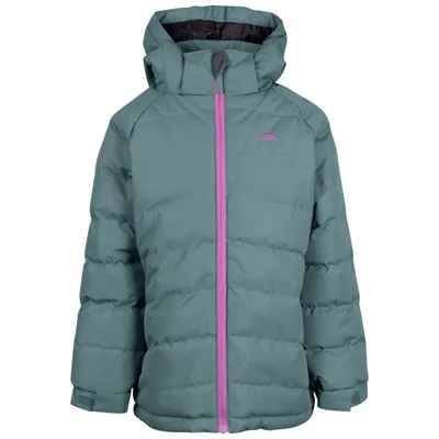 Produktbild von Trespass Kinder / Mädchen Steppjacke Amira mit Kapuze TP4780 (128) (Fichtengrün)
