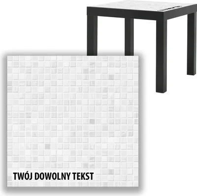Zdjęcie produktu dla BLAT SZKLANY IKEA LACK Płytki 55x55cm 096b
