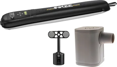 Produktbild von INKEE GC12 Aufblasbarer LED-Video-Lichtstab, 12 W, handgefuehrter Luftsaeulen-Lichtstab, 2700 K šC 6500 K, dimmbare Fotobeleuchtung, flexibles LED-Weichlicht, IP66, wasserdicht, eingebauter Akku mit magnetischem Kugelkopf und Air Bump fuer Produktportraetfotografie, Vlog, Live-Streaming-Videoaufzeichnung
