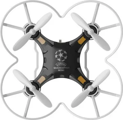 Produktbild von Kinderspielzeugtaschendrohne mit Fernbedienungssender Mini-Quadcopter Rc Hubschrauber Schwarz
