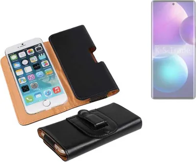 Produktbild von K-S-Trade Schützhülle Handyhülle kompatibel mit Infinix Zero 40 4G Holster Gürtel Tasche Schutzhülle Handy-Tasche Smartphone Case Seitentasche
