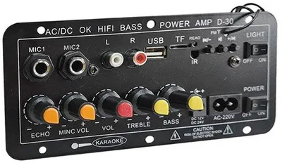 Zdjęcie produktu dla Moduł wzmacniacza HIFI do telewizorów Smart TV - Bluetooth 6.0 - funkcja subwoofera - zasilanie 12V/24V/220V