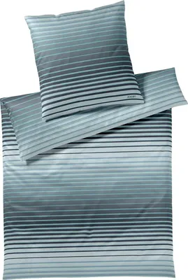 Produktbild von JOOP! Mako-Satin-Bettwäsche-Garnitur Shutter Farbe Ocean Größe 155x220+80x80 AL
