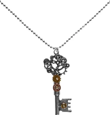 Produktbild von Steampunk Halskette Schlüssel
