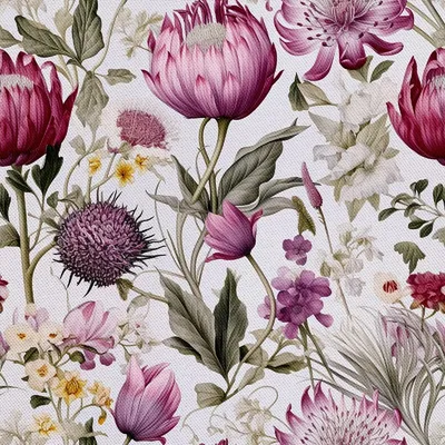 Produktbild von OUTDOOR DEKOSTOFFE OXFORD - Motiv Blumen I DX5133