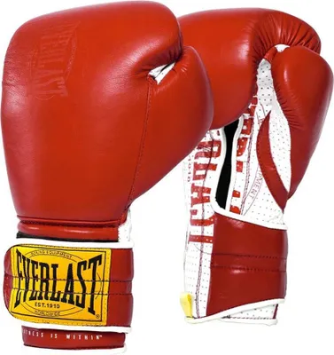 Produktbild von Everlast 1910 Sparring H&l Gloves Red 14oz