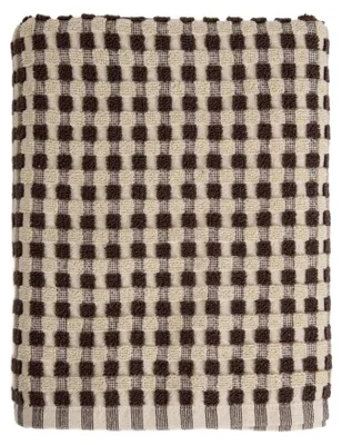 Zdjęcie produktu dla HOMLA Ręcznik LOREN brązowy wzorzysty 70x130 cm