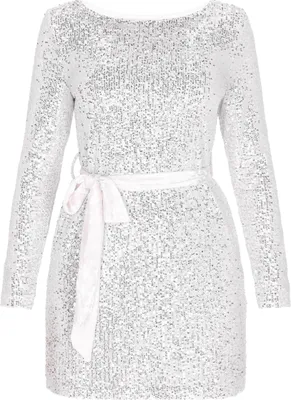 Produktbild von NAEMI damen kleid - silver, M