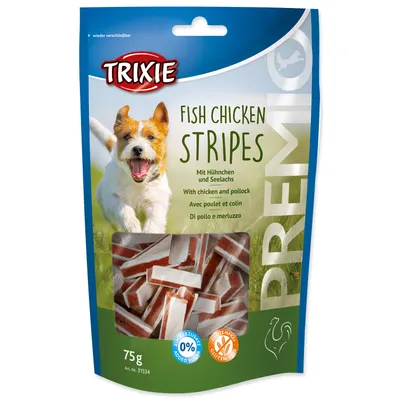 Obrázok produktu pre TRIXIE 31534, Snack, Pes, Kuracie mäso, Ryba, 75 g