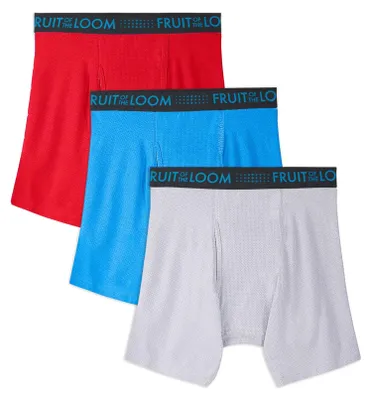 Obrázek produktu pro Pánské prodyšné boxerky Fruit of the Loom, odvádějící vlhkost