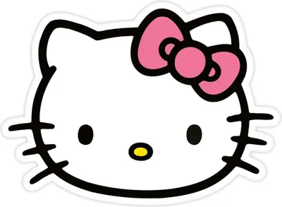 Zdjęcie produktu dla Poduszka dekoracyjna Sanrio Hello Kitty Face 36 cm
