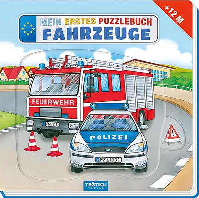 Produktbild von Mein erstes Puzzlebuch Fahrzeuge