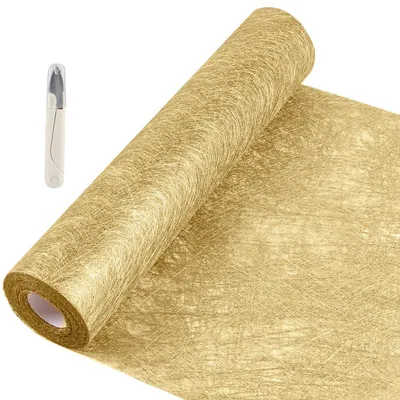 Obrázek produktu pro Zlaté netkané ubrusy - 30 cm x 20 m pro slavnostní dekoraci