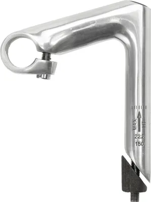 Produktbild von Messingschlager Fahrrad Vorbau 100 x 150 mm 1" Schaftvorbau Aluminium Cityrad Damenrad Hollandrad