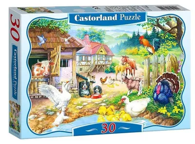 Zdjęcie produktu dla Castorland Farm 30 pcs, 30 szt., Farma, 4 lat(a)