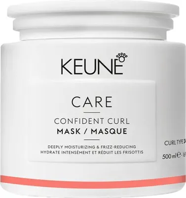 Immagine prodotto di Keune Care Line Confident Curl Mask 500ml - maschera nutriente capelli ricci