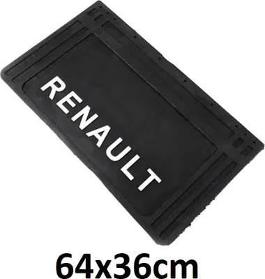 Produktbild von Presskotflügel Renault 3D | 36x64cm, weiße Reliefschrift