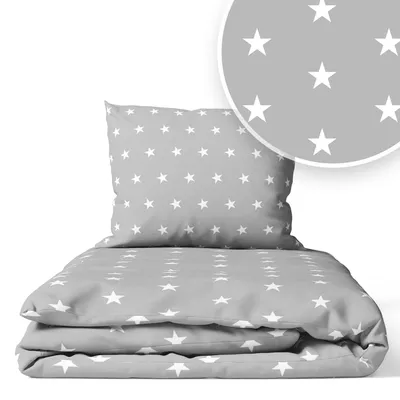 Produktbild von Kinderbettwäsche 100x135 Baumwolle Baby Bettwäsche Set 100x135 + 40x60 Kissenbezug Jungen & Mädchen Kleinkind Bettbezug