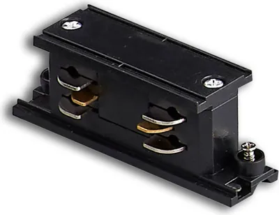 Produktbild von ISOLED 3-Phasen DALI Schiene Linearverbinder, stromführend, schwarz