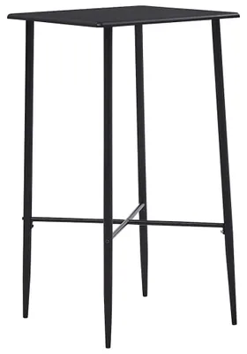 Produktbild von vidaXL 5-tlg. Bar-Set Stoff Schwarz