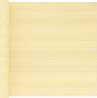 Produktbild von Balkon-Sichtschutz Beige 90x600 cm HDPE