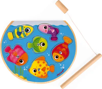 Obrázek produktu pro JANOD Magnetické rybářské puzzle