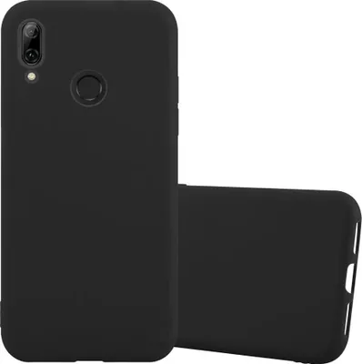 Immagine prodotto di Cadorabo custodia per Honor 10 LITE / Huawei P SMART 2019 custodia protettiva in nero custodia per telefono cellulare TPU custodia in silicone cover