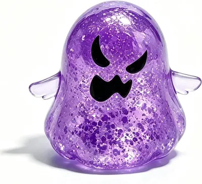 Productafbeelding van Spookfiguur voor kantoor en Halloween - Paarse