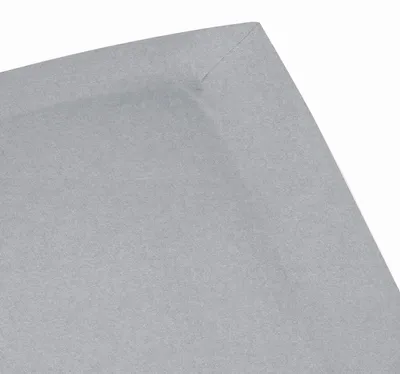 Produktbild von EleganZzz Topper Spannbettlaken Flanell - Hellgrau 180x210/220cm