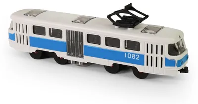 Image de Tramway Bleu 16 Cm