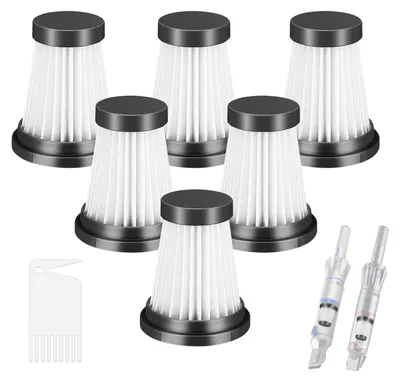 6 HEPA Filter für MOOSOO K12, K12 Pro, K13 Staubsauger