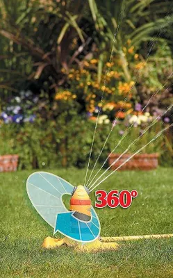 Image de Broyeur rotatif, système d'arrosage de jardin, arrosage des espaces verts, pour des surfaces allant jusqu'à 200 m²