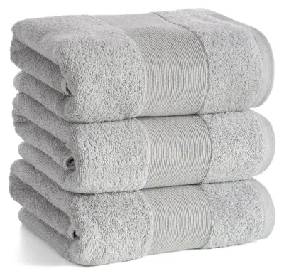 Zdjęcie produktu dla Eurofirany 484669, 50 x 90 cm, Bawełna, Srebrny, 1 szt.
