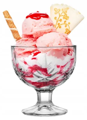 Eisbecher Sonia 6er-Set, 300 ml, Glas, spülmaschinengeeignet