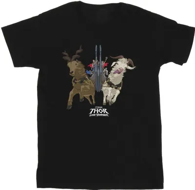 Produktbild von Marvel - "Love And Thunder" T-Shirt für Herren BI47982 (M) (Schwarz)