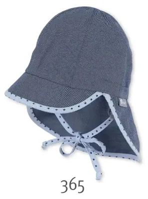 Produktbild von Sterntaler Schirmmütze mit Nackenschutz Gr.45