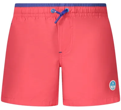 Produktbild von Kinder Badeshorts Rot: Komfort & Stil mit Elastischem Bund