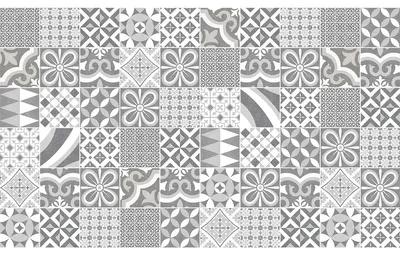 Immagine prodotto di Adesivi decorativi per mobili – 60 adesivi Viteana effetto piastrelle in cemento – 60 adesivi da 20 x 20 cm