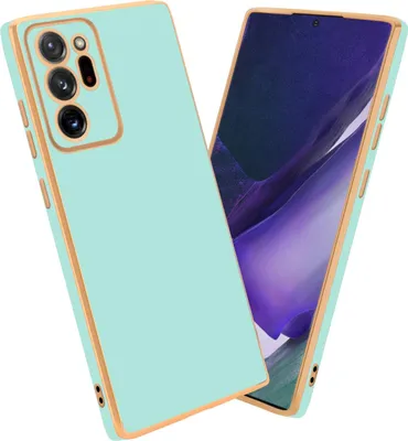 Produktbild von Cadorabo Schutzhülle für Samsung Galaxy NOTE 20 ULTRA Hülle in Grün Handyhülle TPU Silikon Kameraschutz Etui Case