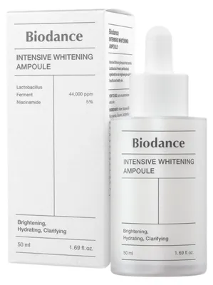 Obrázok produktu pre BIODANCE Intensive Whitening Ampoule, 50 ml - rozjasňujúce sérum na tvár