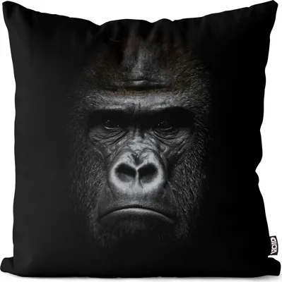 Produktbild von VOID Gorilla Affe Afrika Kissenbezug Kissenhülle Sofakissen Kissen Deko Outdoor-Kissen Dekokissen