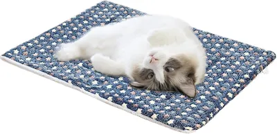 Produktbild von Warmes Katzenbett für den Innenbereich – selbstwärmendes Tierkissen und selbstheizendes Bett für Katzen sowie Heizmatte für Katzen und Hunde