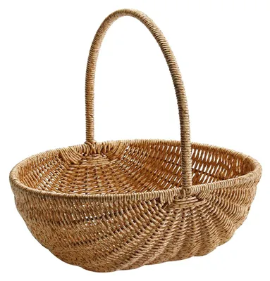 Obrázok produktu pre Multifunkčný košík z ratanu s rúčkou, výška 29 cm