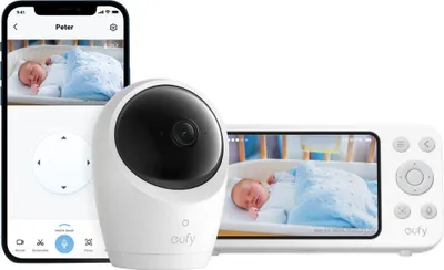 Obrázok produktu pre Eufy E20, 4x, 304,8 m, 0 - 330°, 0 - 60°, Wi-Fi, Fotoaparát