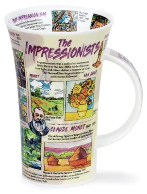 Productafbeelding van Solidchoice - Impressionisten Mok van Fijn Bone China Glencoe Vorm