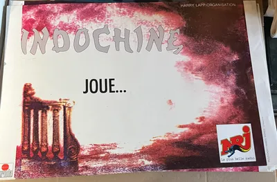 Image de Indochine - Joue... - AFFICHE / POSTER - 40x60cm