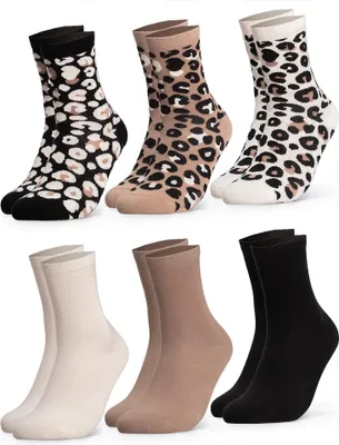 Produktbild von Occulto Damen Leo Socken 6er Pack (Modell: Leonie)