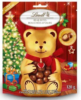 Zdjęcie produktu dla Krupiaste czekoladowe kulki TEDDY, mleczna czekolada, 120g